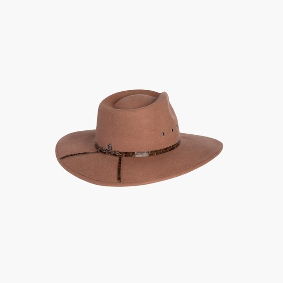 Jade Wool Felt Fedora Hat main image 11
